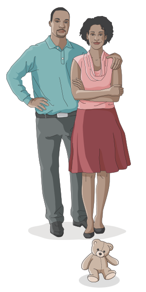black-couple-nocollege-children