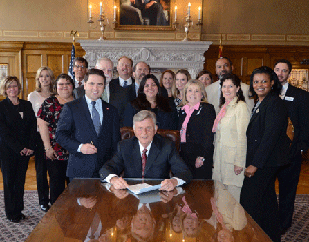 Gov Bebee Signs Home Visit Bill Into Law