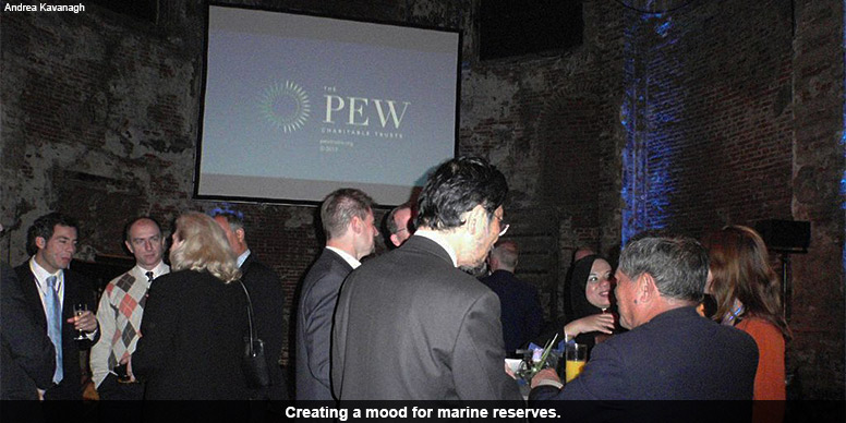 Creating a mood for marine reserves.