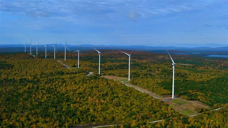 Bull Hill Wind project.
