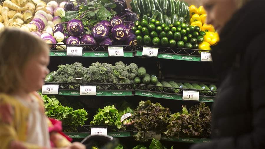 Grocery aisle