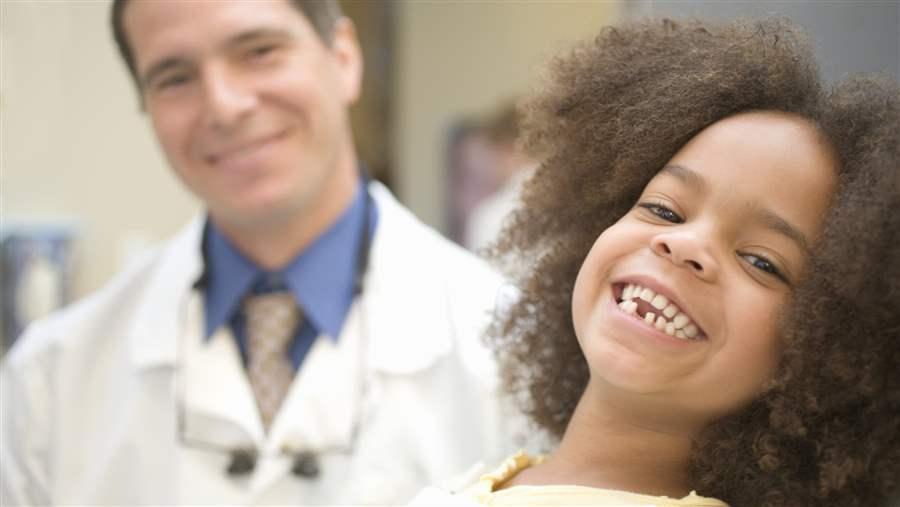 Improvements in dental health care in the United States have not been equally shared by all groups.