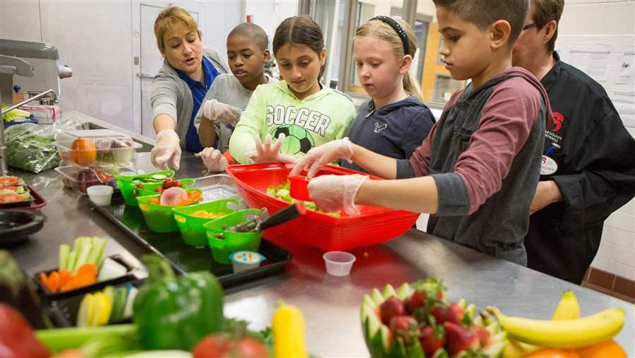 Healthy school eating strategies