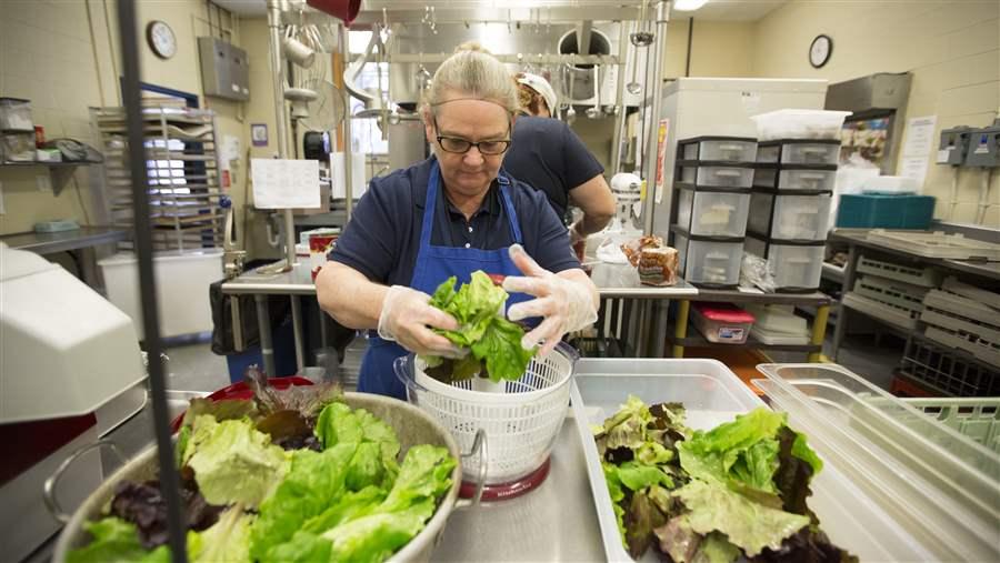 Weaker standards for school foods