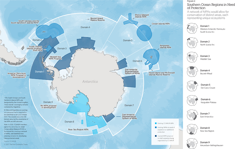 Marine protected areas in the Southern Ocean