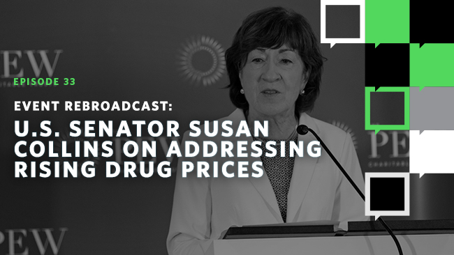 Event Rebroadcast: U.S. Senator Susan Collins on Addressing Rising Drug ...